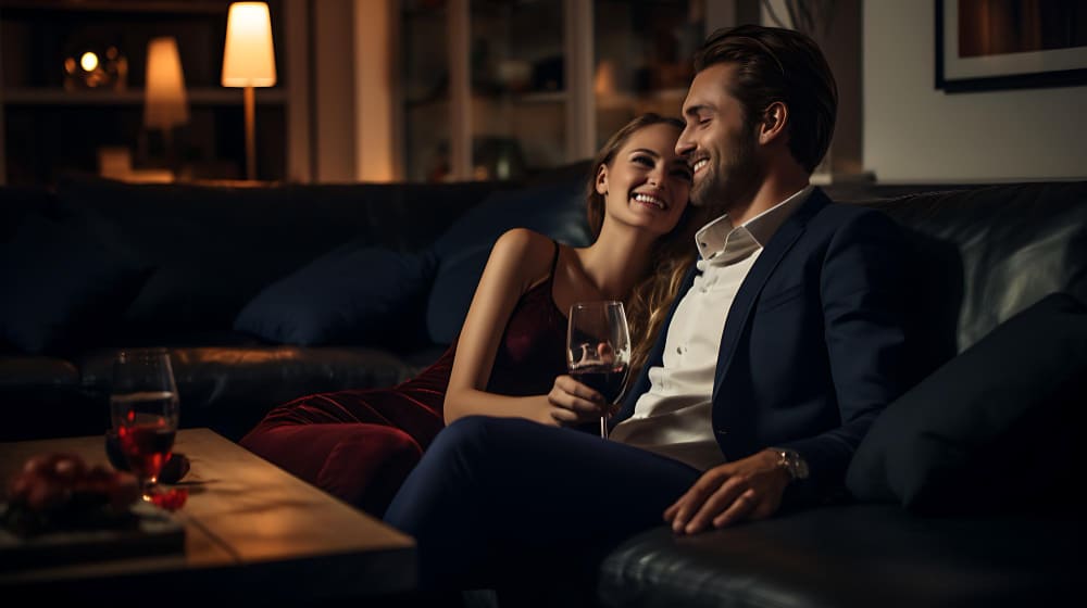 What is sugar dating – couple enjoying a luxury dinner